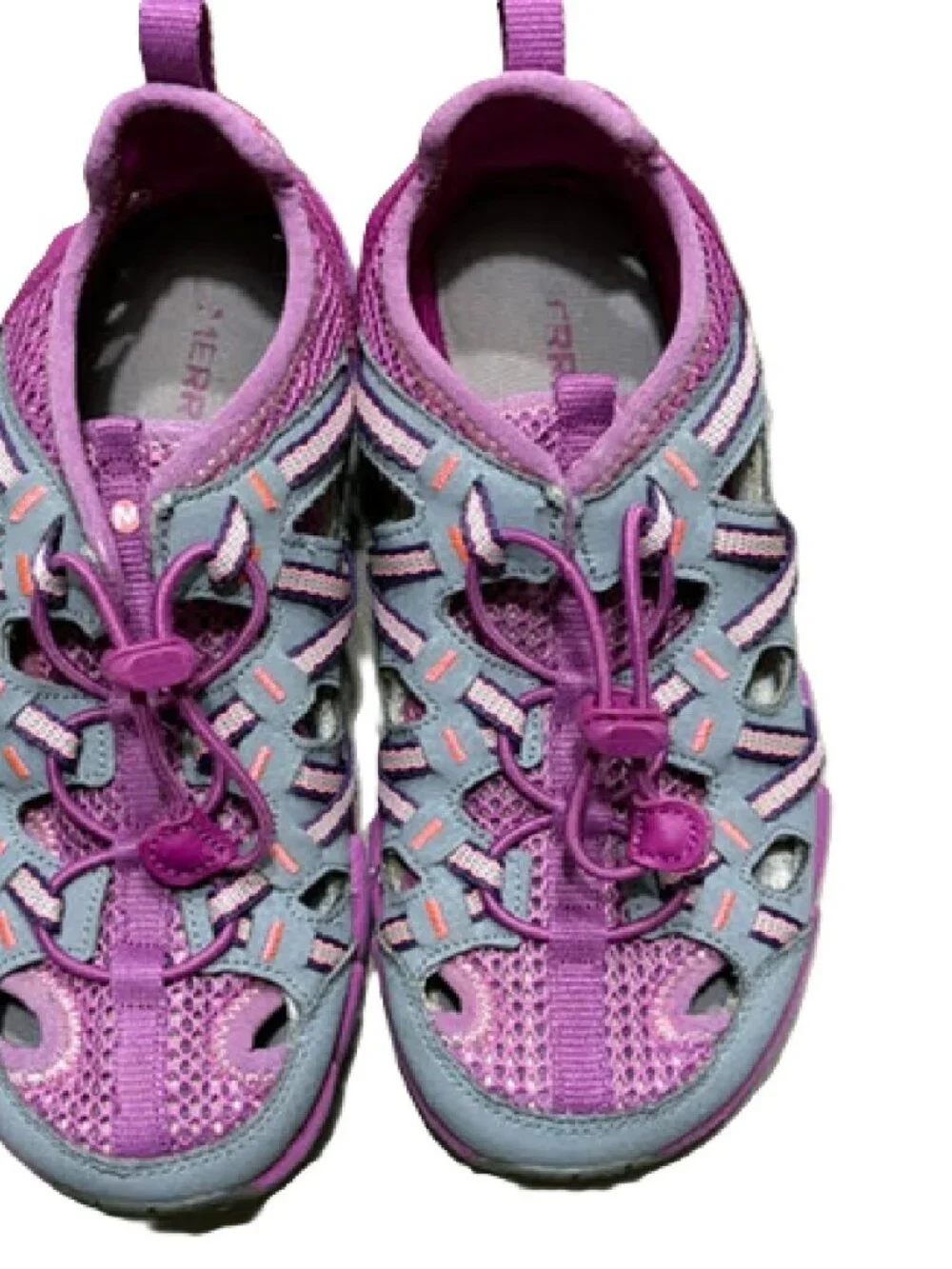 Merrell Kids' Hydro Choprock Shandal (Grey/Purple) 3M  BM1